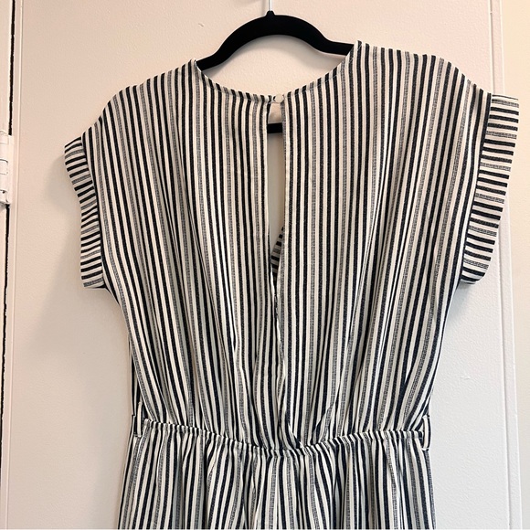 Monteau, SZ M, Striped Wide Jumpsuit, No Belt - Picture 3 of 7
